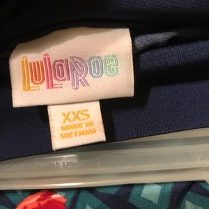 Lularoe DIPPED Maxie skirt perfect condition